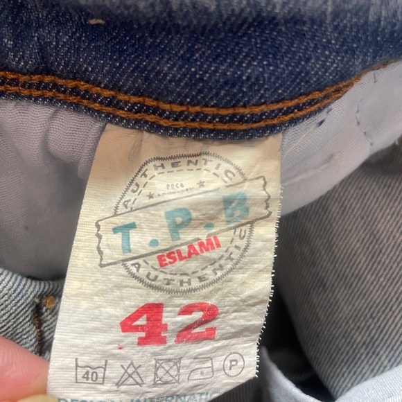 Ermenegildo Zegna 42 Jeans‎ Button Fly Ladies Destroyed Hem and Pants - Picture 4 of 9